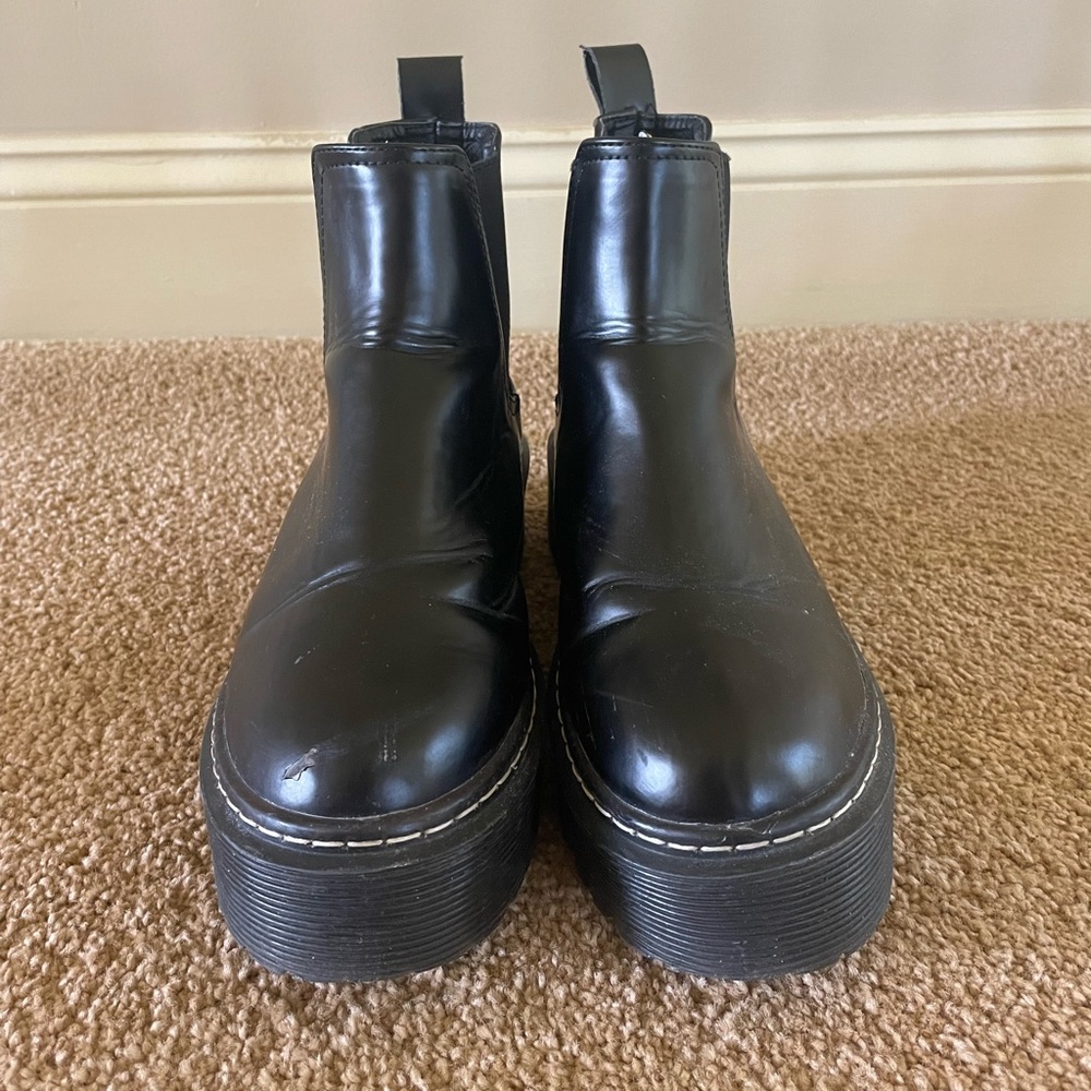 Shein Black Ankle Booties